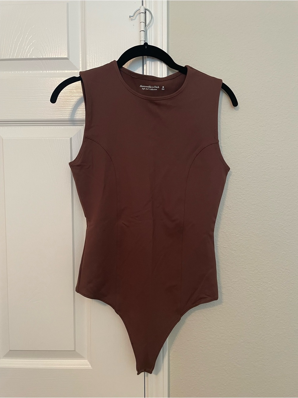 Abercrombie & Fitch Sleeveless Chocolate Brown Bodysuit